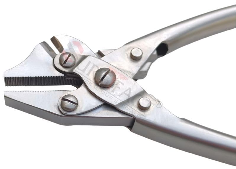 Surgifact Professional 8-Inch Orthopedic TC Wire Cutter Cum Plier - Precision Surgical Instrument for Orthopedic Procedures