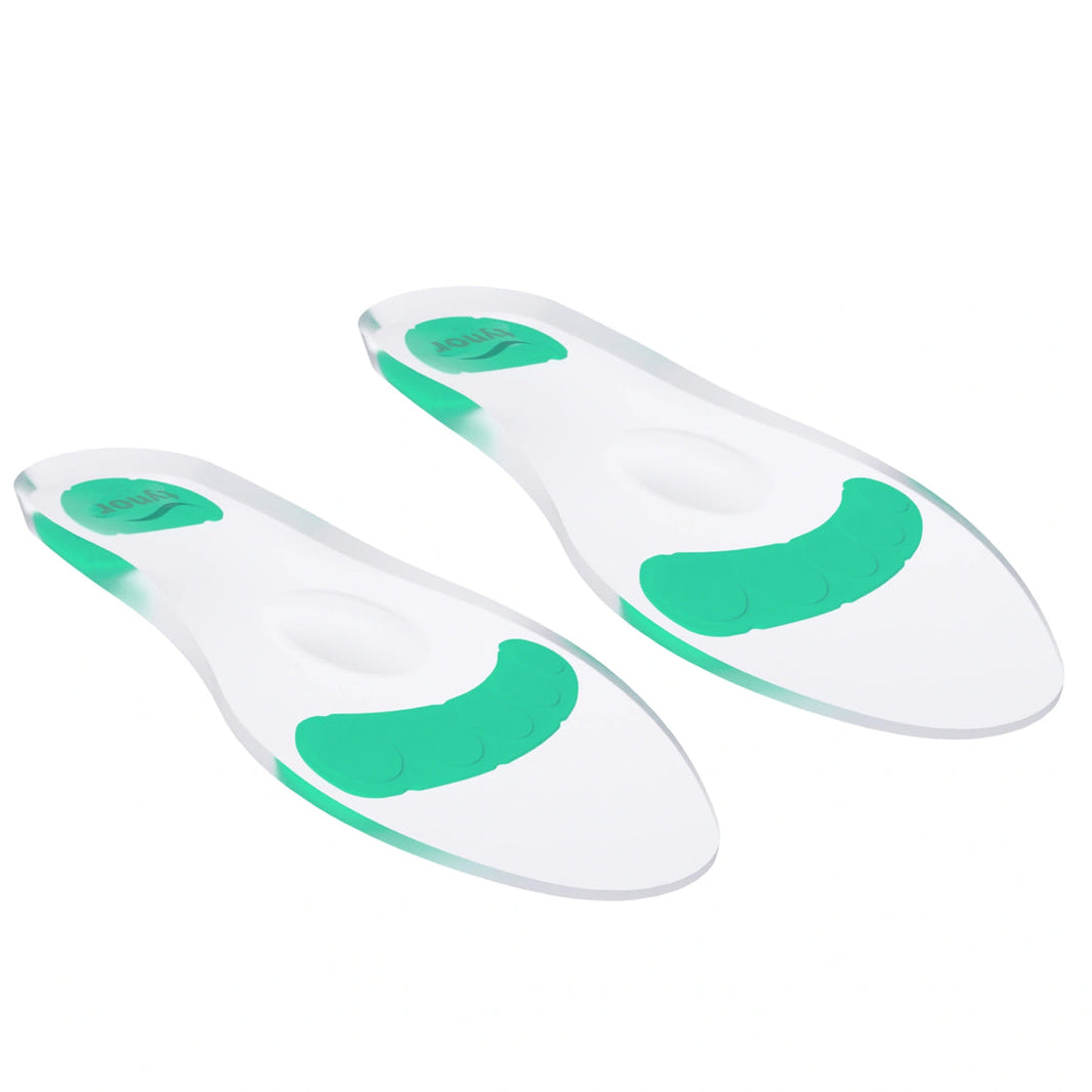 Tynor Silicone Full Foot Insole K01 | Full-Length Silicone Insoles for Foot Cushioning | Pair | S, M, L & XL