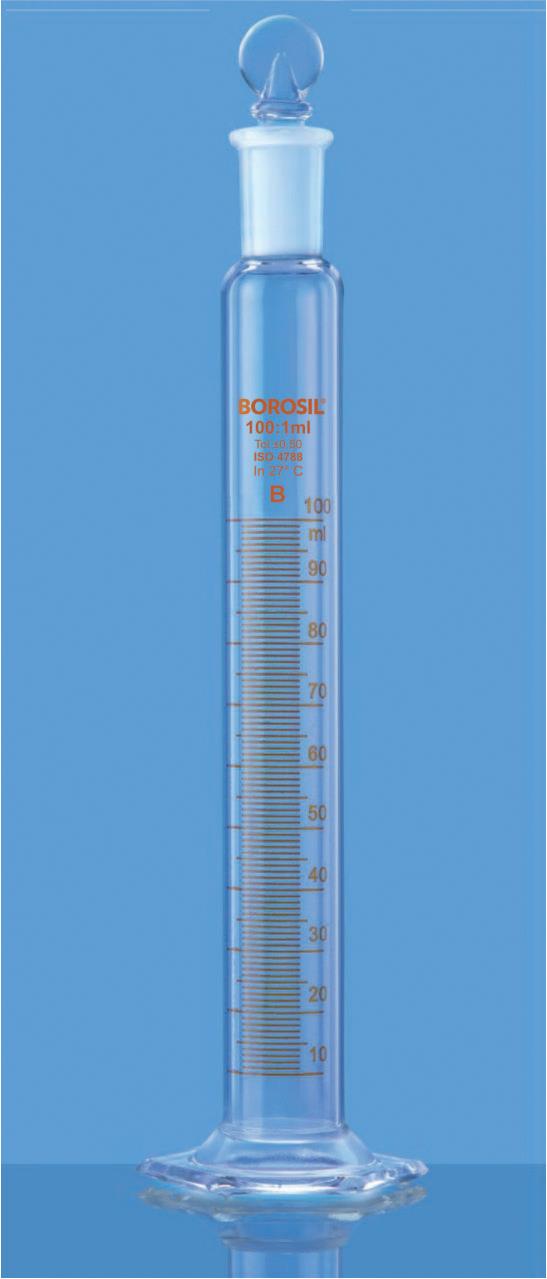 Borosil Glass Graduated Cylinders 2982