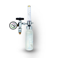 Oxygen Flowmeter Frugal Oxygen Flow Meter Adjustment Oxygen Valve with Regulator Oxygen Flow Meter with Rotameter & Humidifier Bottle
