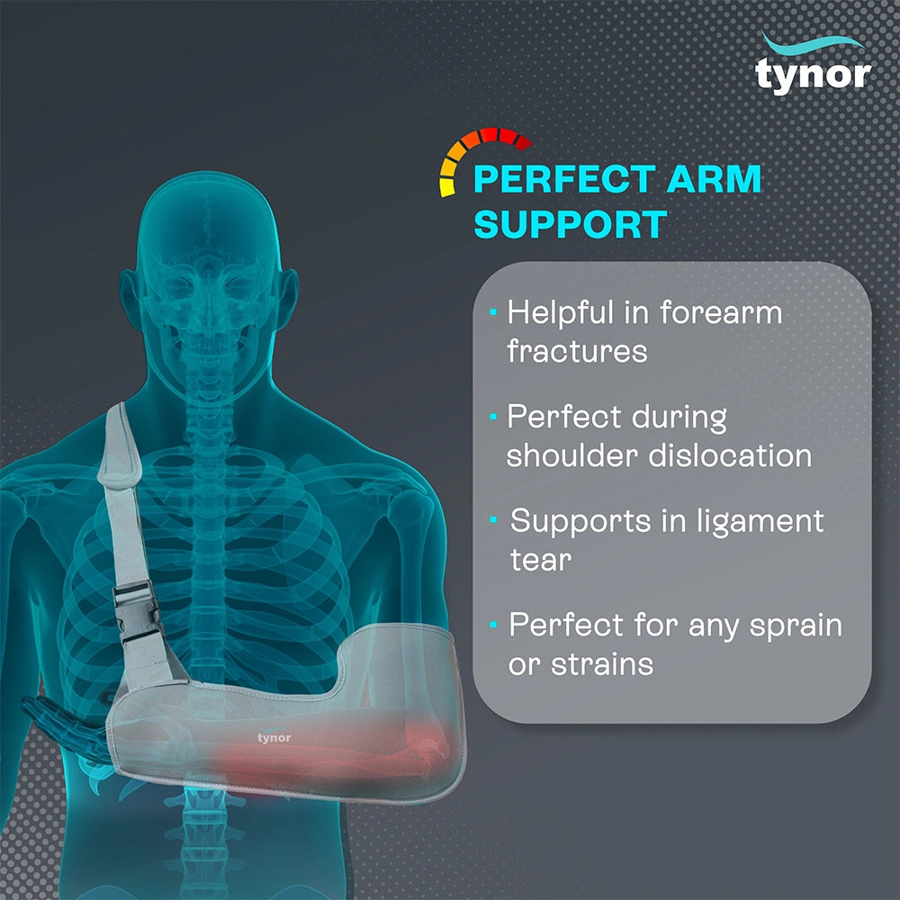 Tynor Pouch Arm Sling Tropical C01 | Buy Online India