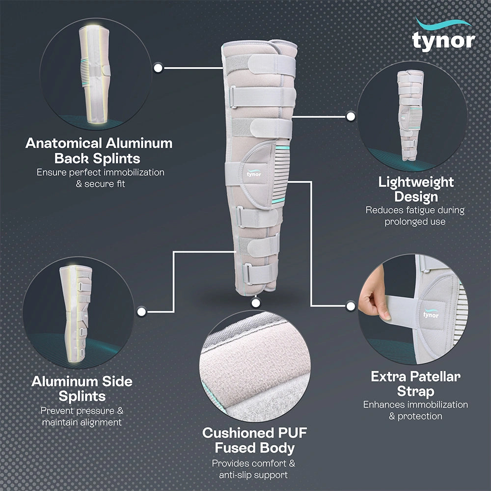 Buy Tynor Knee Immobilizer D28 from Microsidd.com
