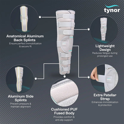 Buy Tynor Knee Immobilizer D28 from Microsidd.com