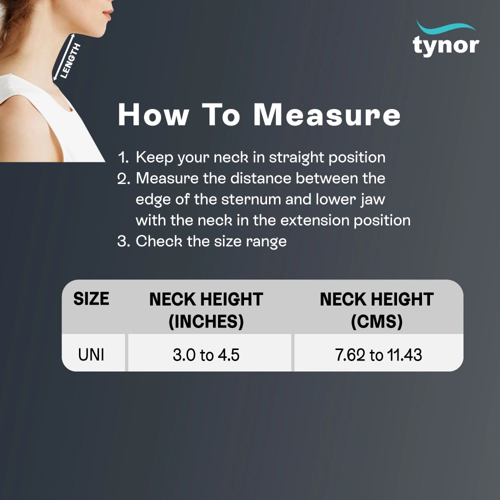 Tynor Cervical Pillow Regular B08 – Orthopaedic Neck Support Pillow