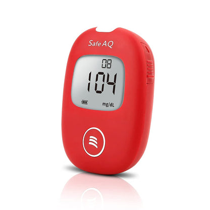 Sinocare Safe AQ Smart Glucometer Kit | Code-Free Blood Glucose Monitor | Fast & Accurate Blood Sugar Testing