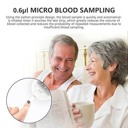 Sinocare Safe Accu Glucometer Test Strips 50's Pack | Code-Free Blood Glucose Test Strips for Safe Accu Meter