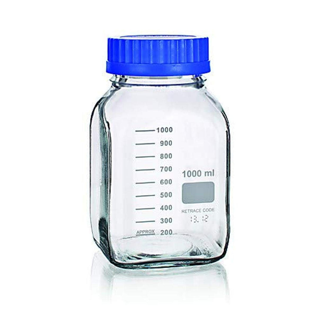 Borosil Glass Reagent Bottle Wide Mouth 1506