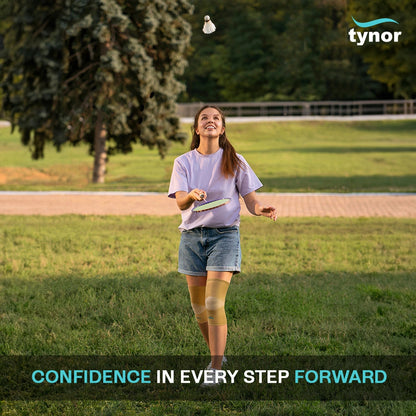Tynor Knee Cap Support | Compression Knee Support for Pain Relief, Stability & Daily Mobility