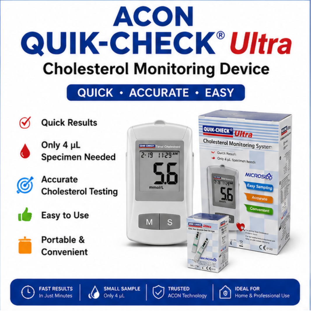 ACON QuikCheck Cholesterol Monitoring Device