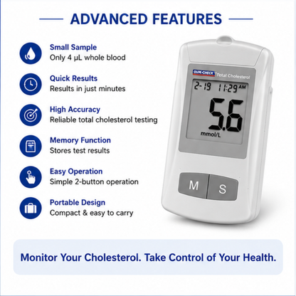 ACON QuikCheck Cholesterol Monitoring Device