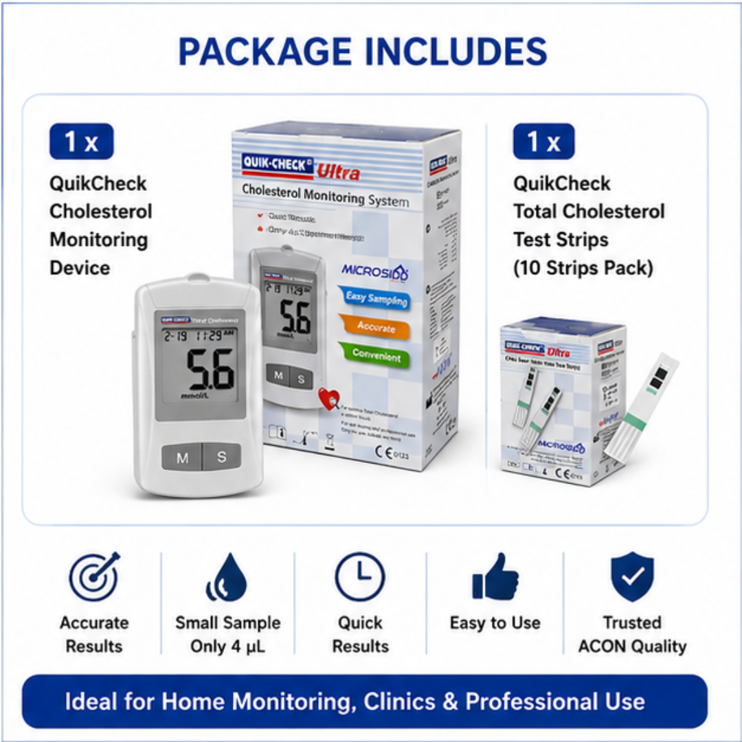 ACON QuikCheck Cholesterol Monitoring Device