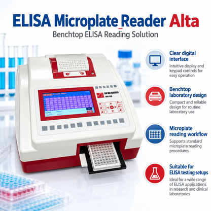 ALTA ELISA Microplate Reader | Athenese ELISA Reader | Microsidd