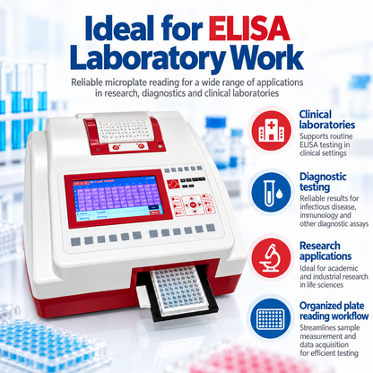 ALTA ELISA Microplate Reader | Athenese ELISA Reader | Microsidd