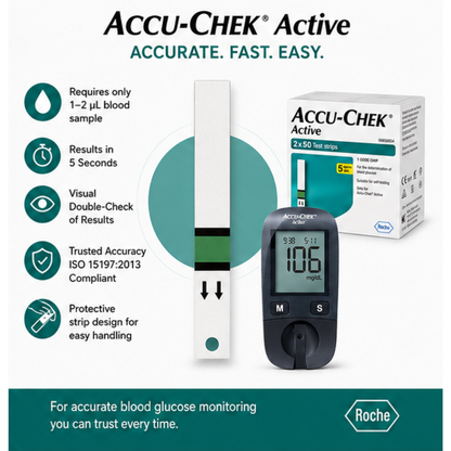 Accu-Chek Active Test Strips Features and Compatibility