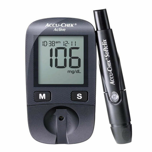 Accu chek Active Glucometer No-Coding