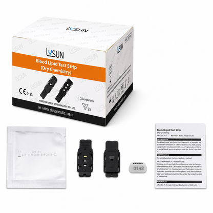 Accurex Lipid Profile Test Strips 25 Pack – TC, HDL & Triglycerides
