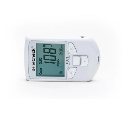 Accurex BeneCheck Plus Uric Acid Meter | Portable Uric Acid Monitoring System | Professional & Home Use Analyzer