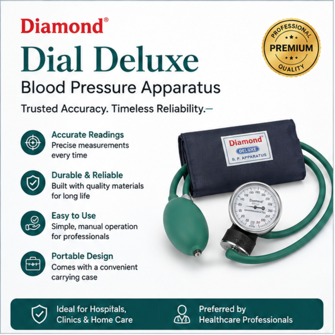 Buy Diamond Dial Deluxe BP Apparatus | Manual BP Monitor BPDL250