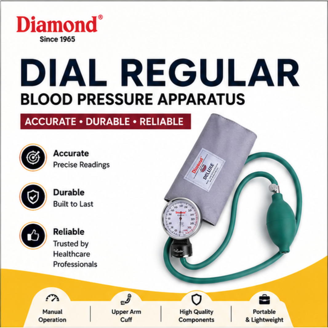 Diamond Dial Regular Blood Pressure Apparatus