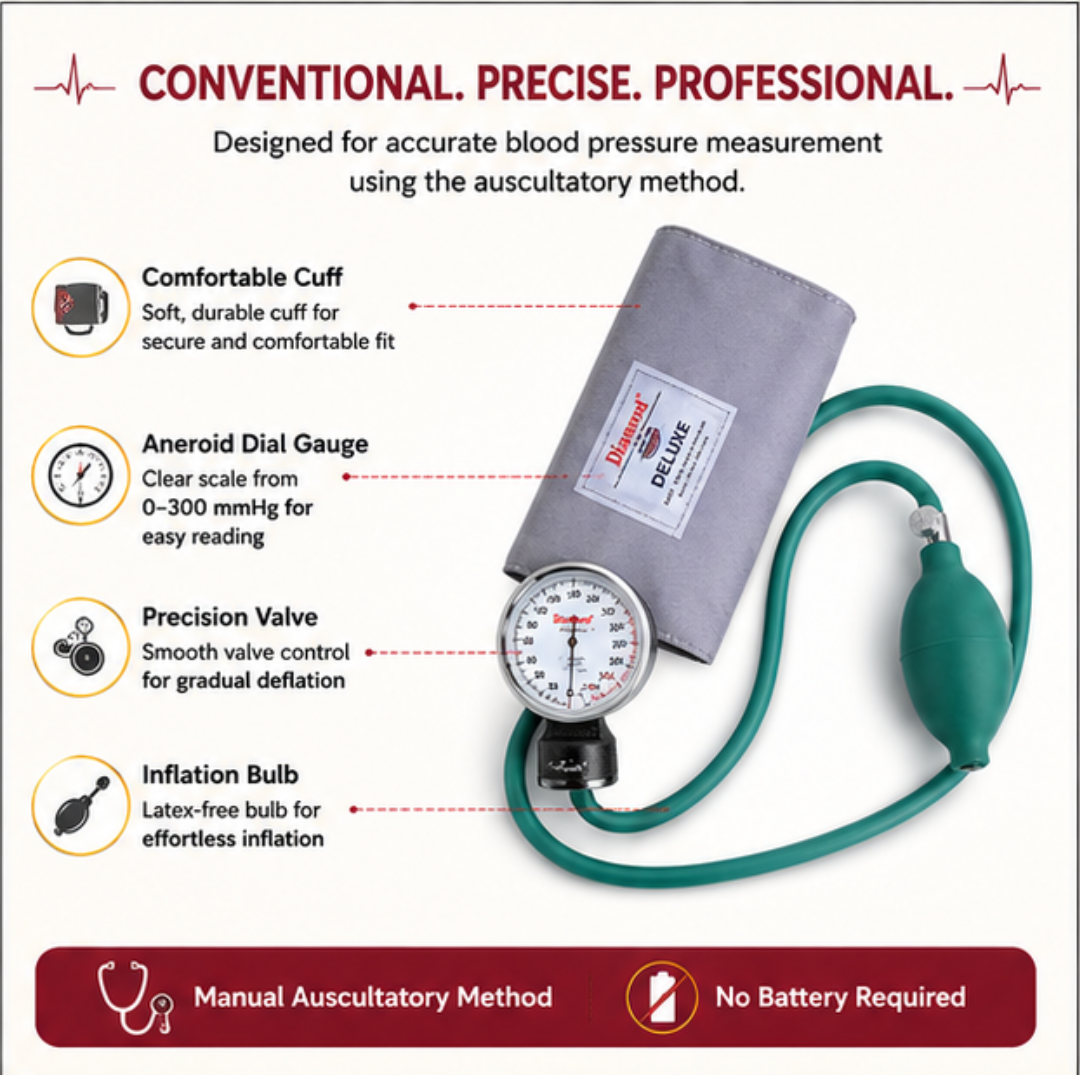 Diamond Dial Regular Blood Pressure Apparatus