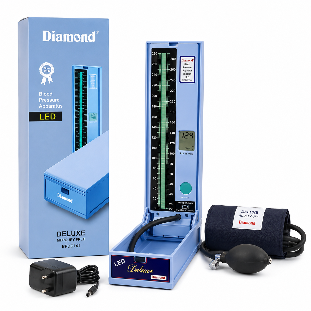 Diamond LED 141 Deluxe Blood Pressure Apparatus BPDG 141 
