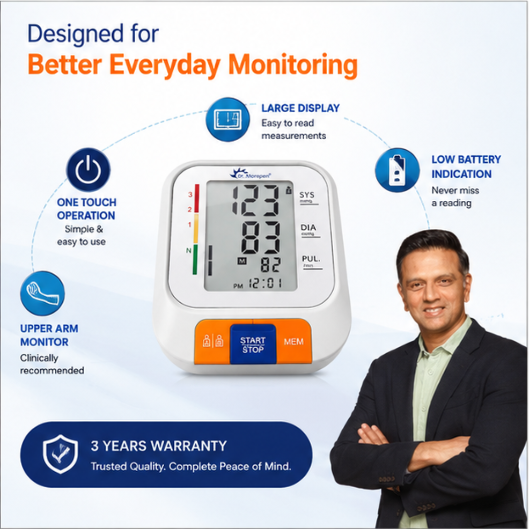 Dr. Morepen BP-15 Automatic Blood Pressure Monitor