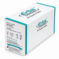Erba GLU 440 Glucose Reagent System Pack 10 x 44 ml GOD-POD for Erba XL Clinical Chemistry Analyser