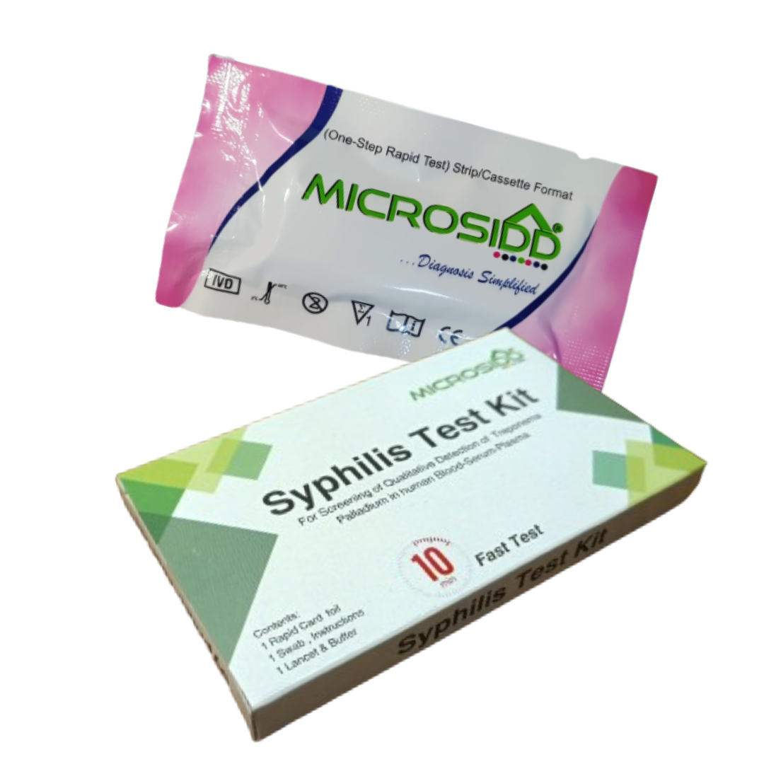 Syphilis Testing Kit Syphilis Fast Test Kit Mono Pack – Microsidd India