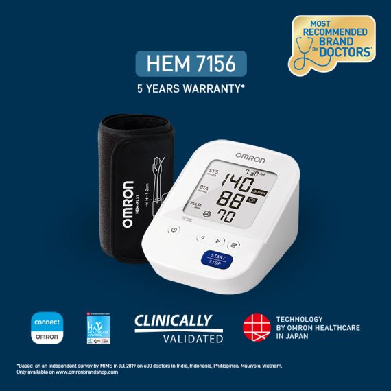 Omron Blood Pressure Monitor HEM 7156