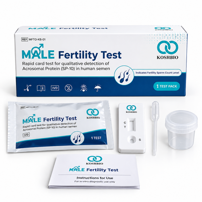 Koshbio Male Fertility Test SP-10 sperm concentration screening kit pack of 1