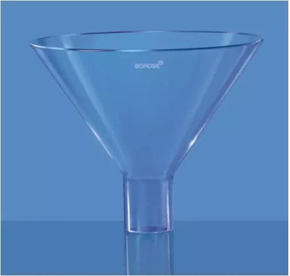 Borosil Glass Funnel 6220 – Laboratory Grade Borosilicate Glass Funnel for Filtration, Powder, Liquid Transfer & Chemical Handling