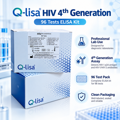 Meril MeriLisa HIV 1-2 Gen 3 ELISA 96 Tests Microsidd