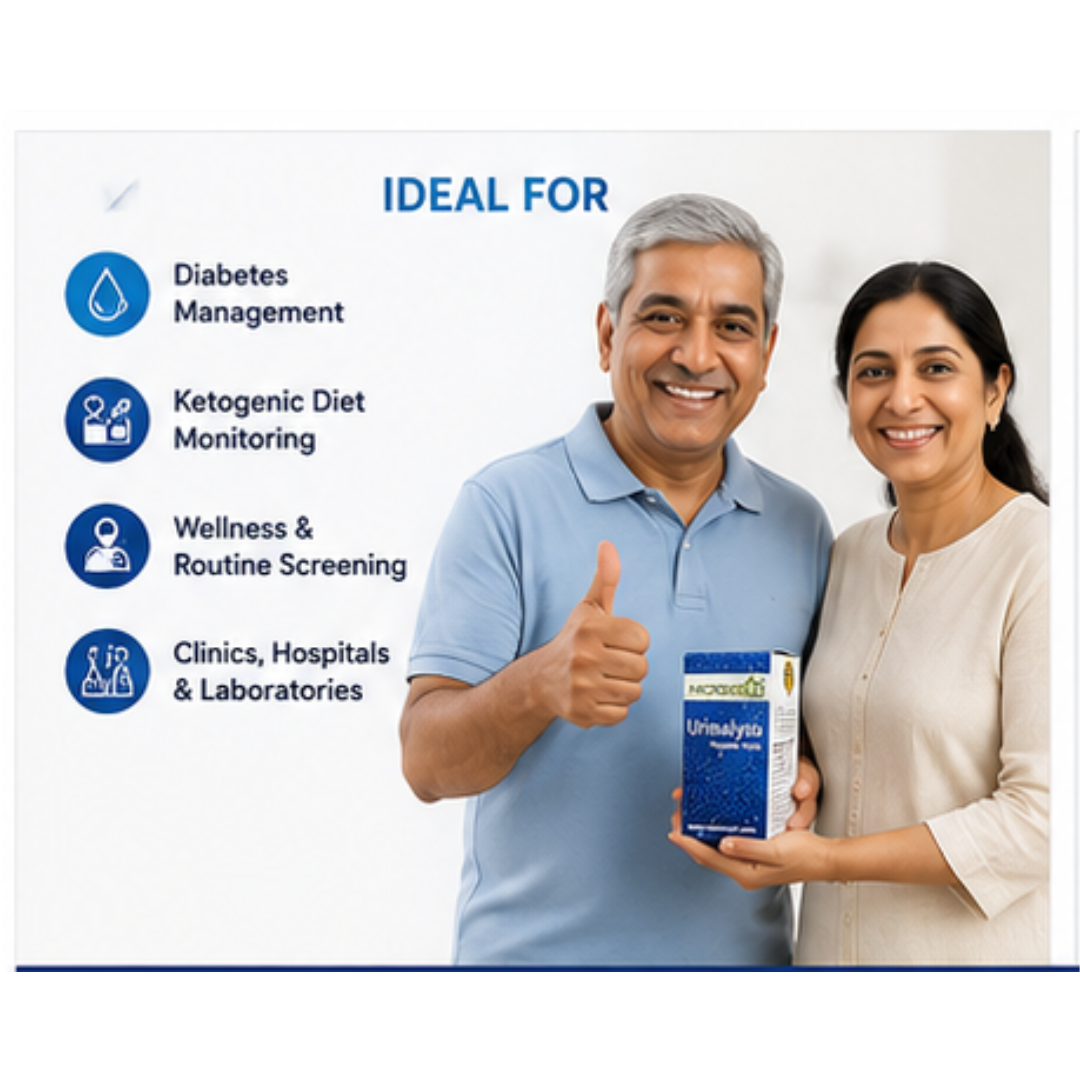 Microsidd Glucose Ketone Urine Test Strips
