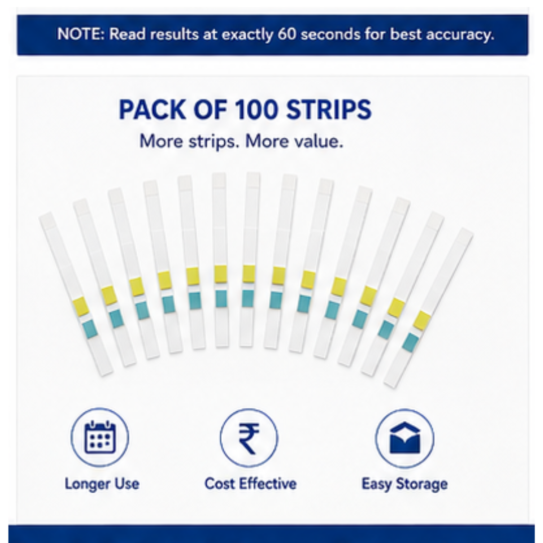 Microsidd Glucose Protein Urine Test Strips