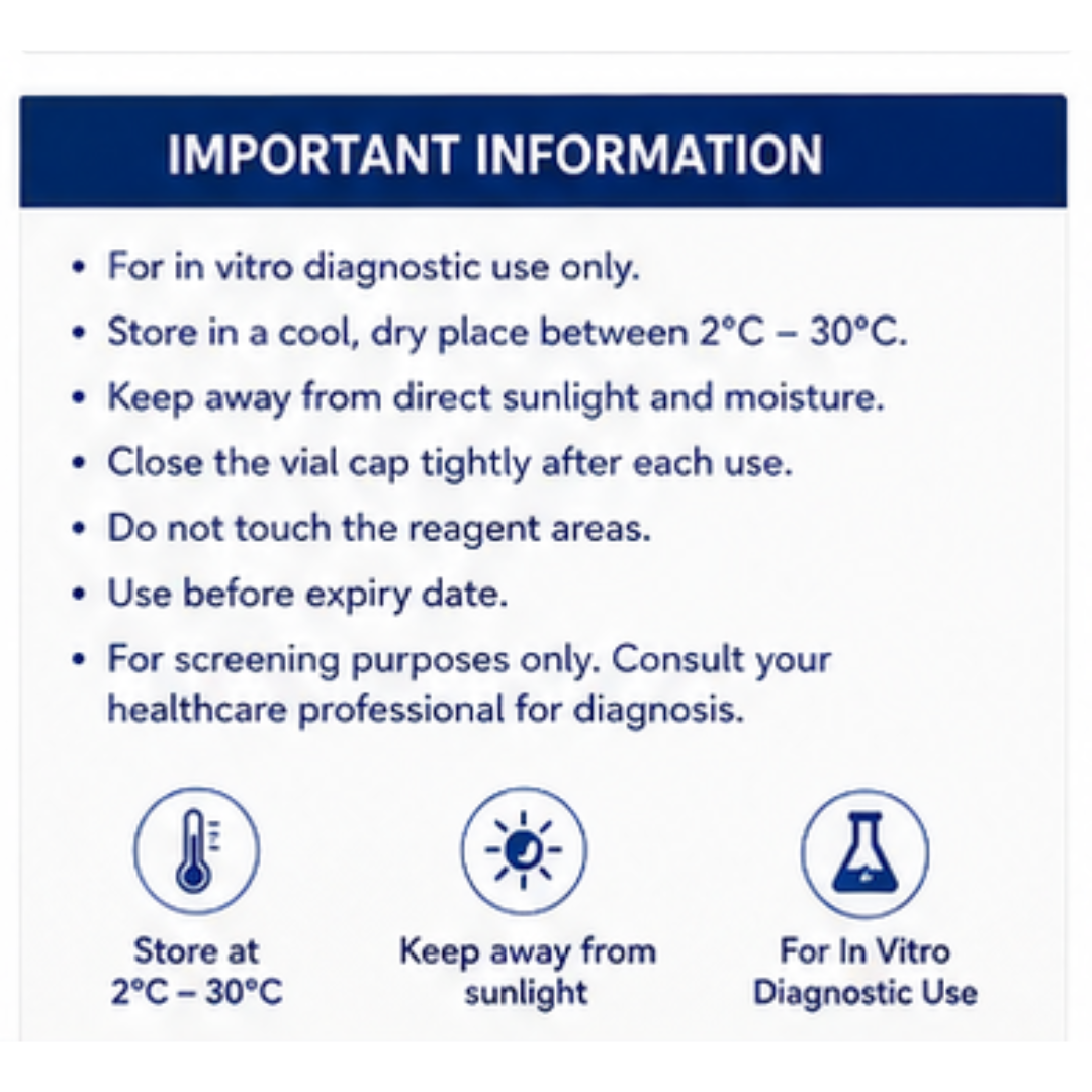 Microsidd Glucose Protein Urine Test Strips