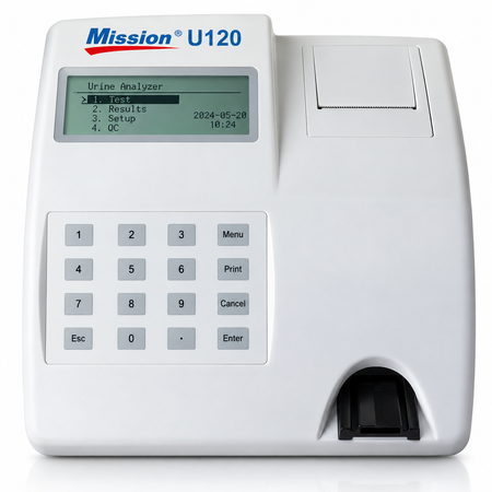 Mission U120 Urine Analyzer | Semi-Automated Urinalysis Analyzer | Up to 120 Tests/Hour