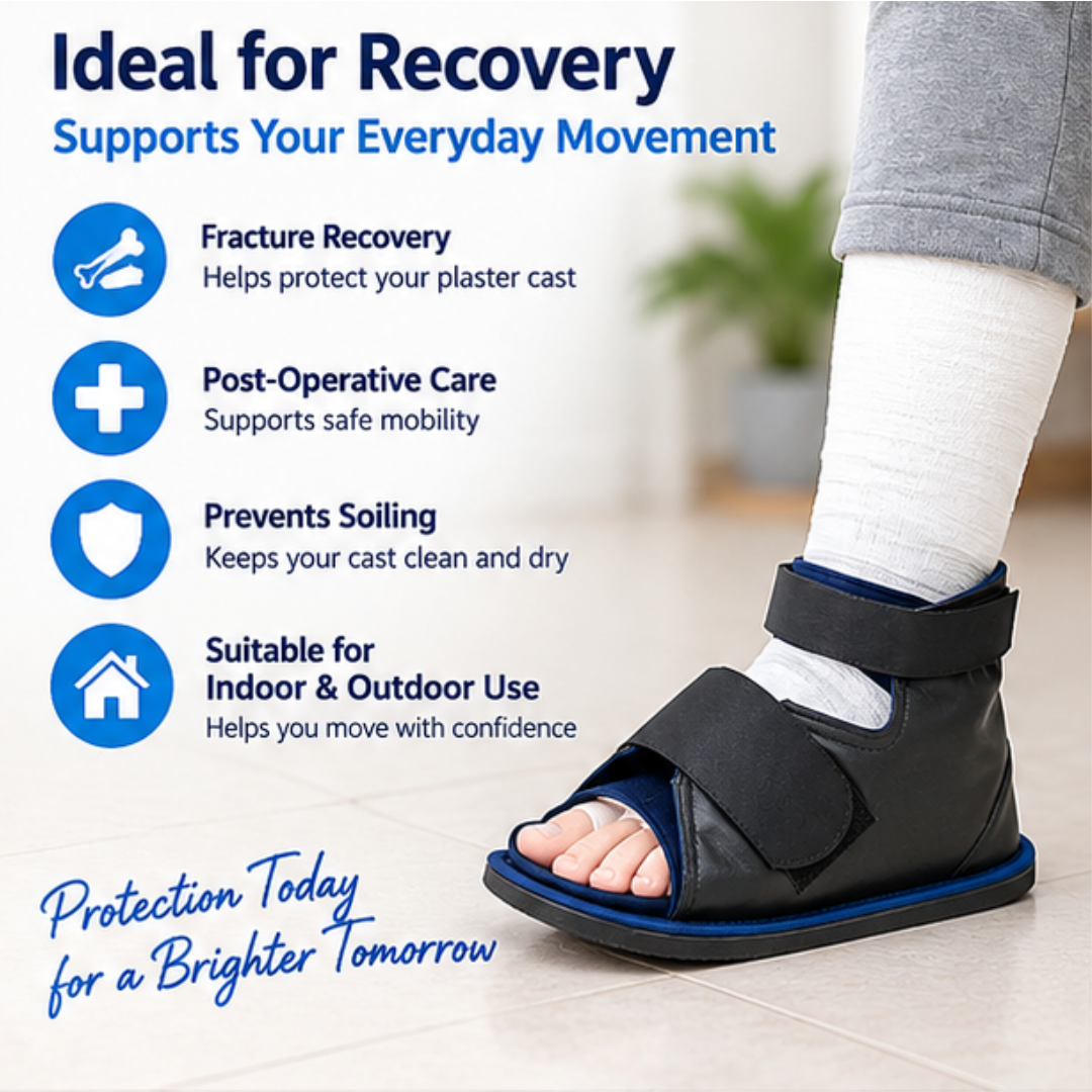 Neolife Cast Shoe FA-03 for Plaster Cast | S-XL | Microsidd