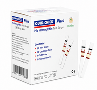 Quikchek Plus Hb Meter Strips 50 Pack