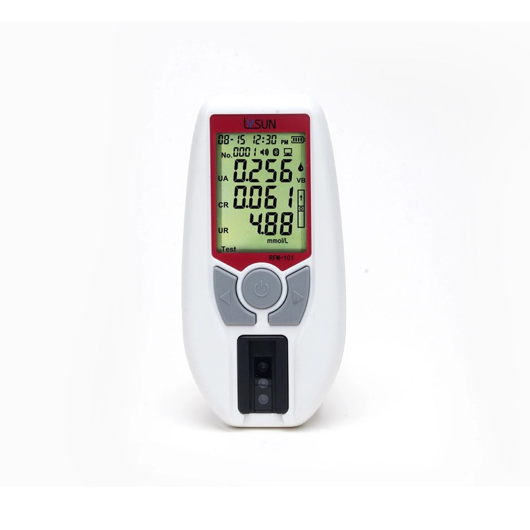 Accurex Renal Function Analysis Meter RFM-101 | POCT Analyzer for Uric Acid, Creatinine & Urea | Professional IVD Kidney Function Meter