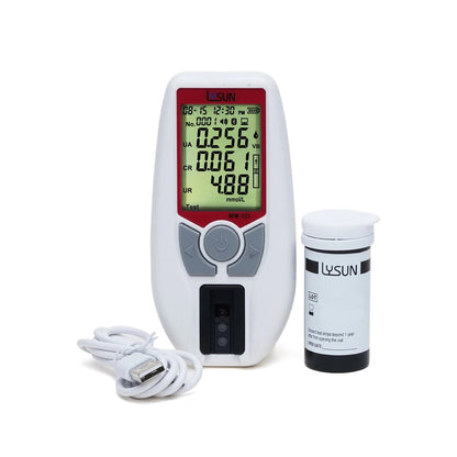 Accurex Renal Function Analysis Meter RFM-101 | POCT Analyzer for Uric Acid, Creatinine & Urea | Professional IVD Kidney Function Meter