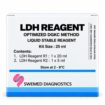 Swemed LDH Reagent 25ml Optimized DGKC Method Microsidd