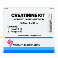 Swemed Creatinine Reagent 2x50ml Modified Jaffe Method Microsidd