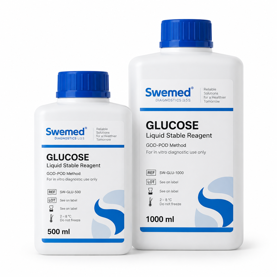 Swemed Glucose Reagent Kit | GOD-POD Method | 500 ml & 1000 ml