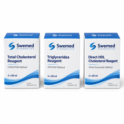 Swemed Lipid Profile Reagent Combo | Cholesterol + TG + HDL | Microsidd