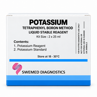 Swemed Potassium Reagent 2x25ml Electrolyte Kit Microsidd