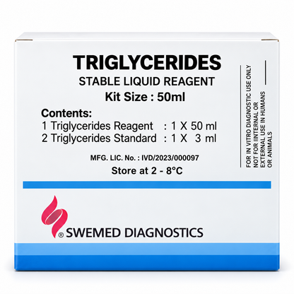 Swemed Triglycerides Reagent 50ml & 2x50ml GPO-PAP Microsidd