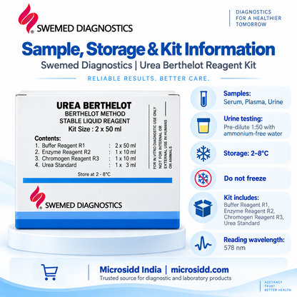 Buy Swemed Urea Berthelot Reagent from Microsidd.com