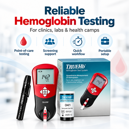 TrueHb Hemoglobin Meter | Digital Hb Hemometer | Microsidd
