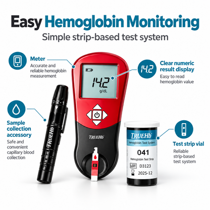 TrueHb Hemoglobin Meter | Digital Hb Hemometer | Microsidd