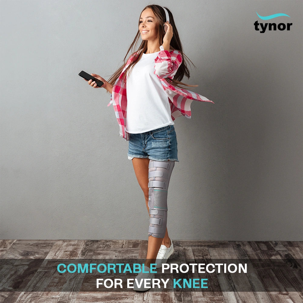 Tynor Knee Immobilizer 22" D28 | Knee Brace | Microsidd
